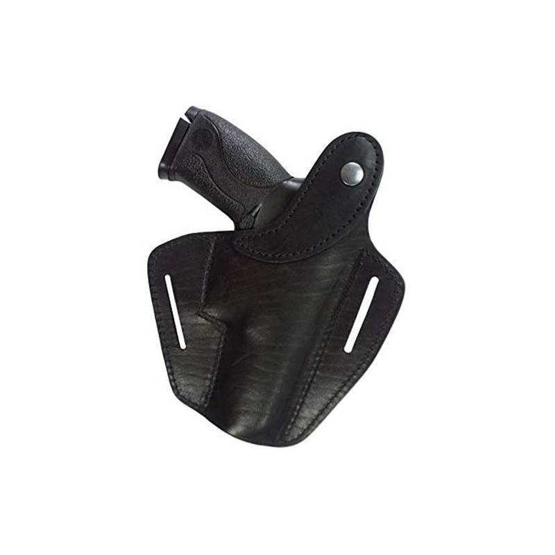 B2Li Funda de Cuero para Röhm RG96 Roehm Negra para Zurdos