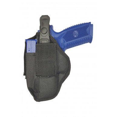 AK05 Univerzální pouzdro pro FN FNX 9 s držákem zásobníku černé 5-56.de