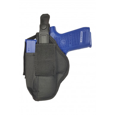 AK05 Universal Holster for Ruger P90 with Mag Holder black 5-56.de