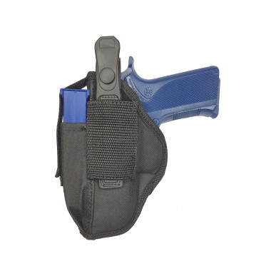 AK05 Univerzální pouzdro pro Smith & Wesson 4006 TSW s držákem zásobníku černé 5-56.de