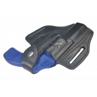 R2 革製リボルバーホルスター Smith & Wesson 60 バレル 3インチ 黒 VlaMiTex