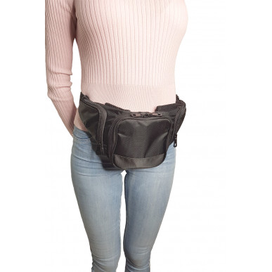AK12 Waist Bag for Taurus 856 Black