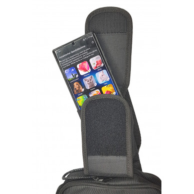 AK13 Shultertasche für Glock 17 schwarz